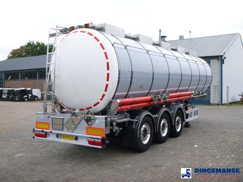 Kässbohrer Chemical tank inox L4BH 37.5 m3 / 1 comp - Poluprikolica cisterna: slika 4 Kässbohrer Chemical tank inox L4BH 37.5 m3 / 1 comp - Poluprikolica cisterna: slika 4
