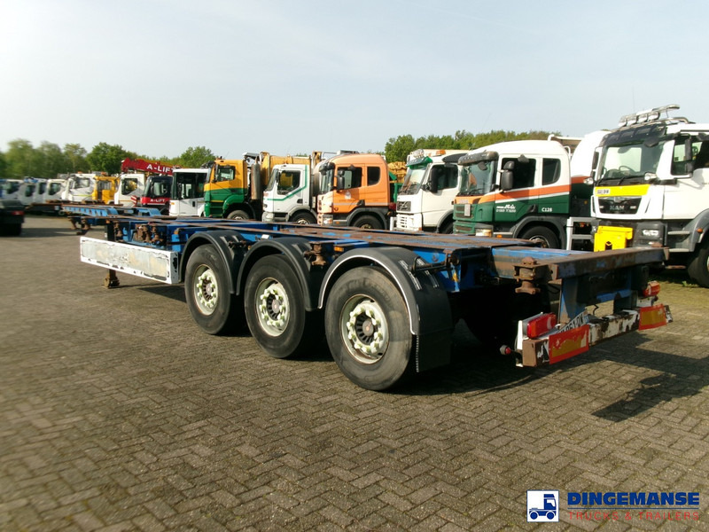 Krone 3-axle container trailer 20-30-40-45 ft SDC27 - Poluprikolica za prevoz kontejnera/ Poluprikolica sa promenjivim sandukom: slika 3 Krone 3-axle container trailer 20-30-40-45 ft SDC27 - Poluprikolica za prevoz kontejnera/ Poluprikolica sa promenjivim sandukom: slika 3