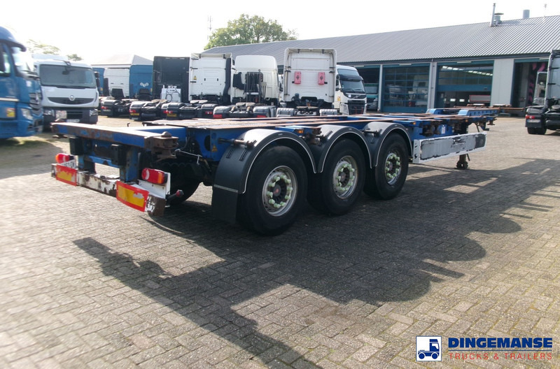 Krone 3-axle container trailer 20-30-40-45 ft SDC27 - Poluprikolica za prevoz kontejnera/ Poluprikolica sa promenjivim sandukom: slika 4 Krone 3-axle container trailer 20-30-40-45 ft SDC27 - Poluprikolica za prevoz kontejnera/ Poluprikolica sa promenjivim sandukom: slika 4