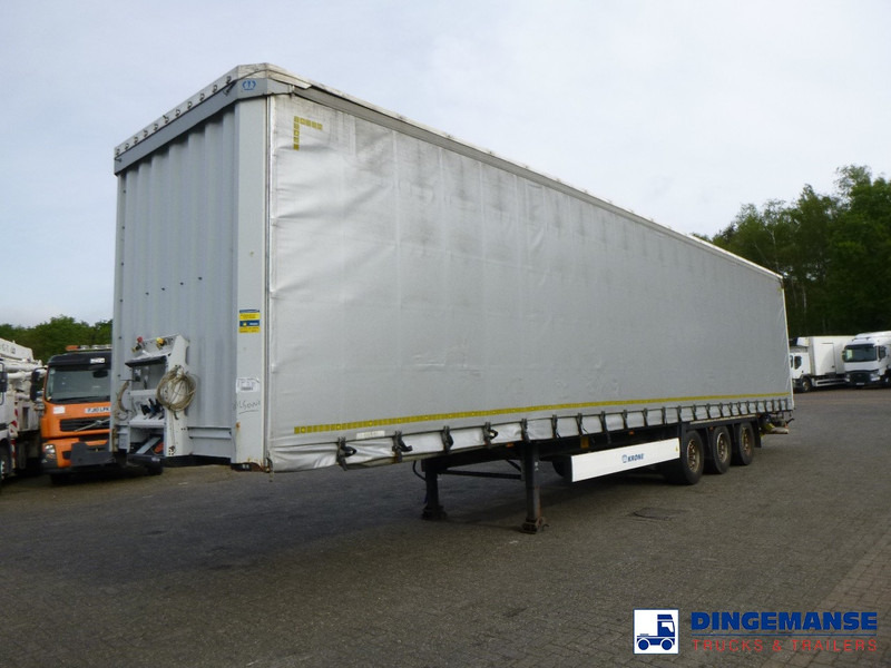Krone Curtain side trailer SD - Poluprikolica sa ceradom: slika 1 Krone Curtain side trailer SD - Poluprikolica sa ceradom: slika 1