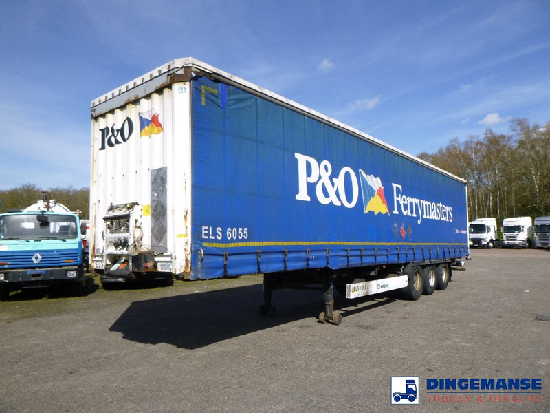 Krone Curtain side trailer SD - Poluprikolica sa ceradom: slika 1 Krone Curtain side trailer SD - Poluprikolica sa ceradom: slika 1