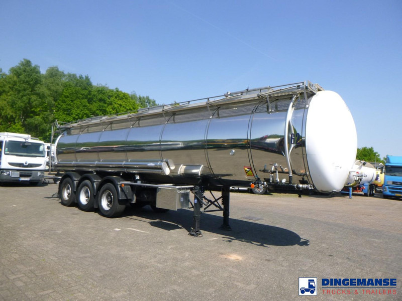 LAG Chemical tank inox 30 m3 / 1 comp - Poluprikolica cisterna: slika 2 LAG Chemical tank inox 30 m3 / 1 comp - Poluprikolica cisterna: slika 2