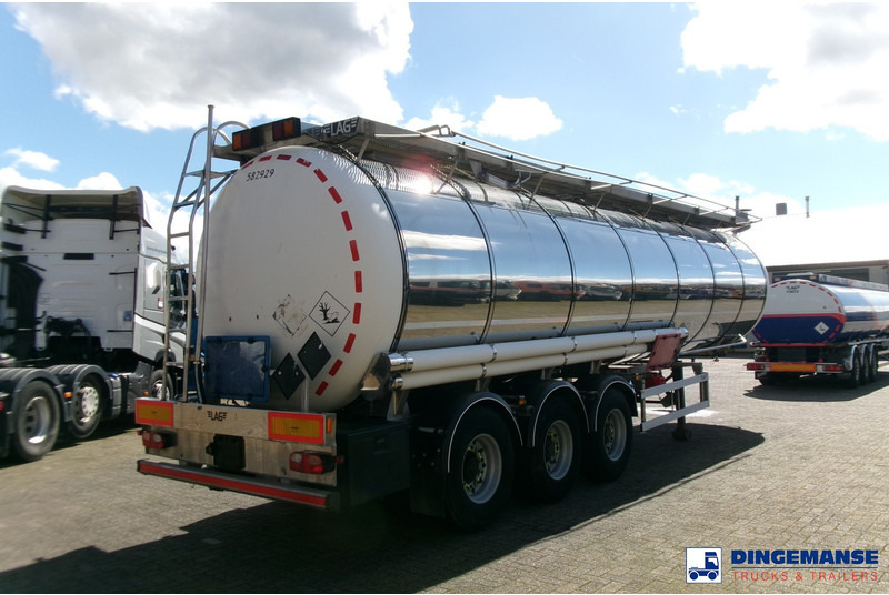 LAG Chemical tank inox 37.5 m3 / 1 comp + pump - Poluprikolica cisterna: slika 4 LAG Chemical tank inox 37.5 m3 / 1 comp + pump - Poluprikolica cisterna: slika 4