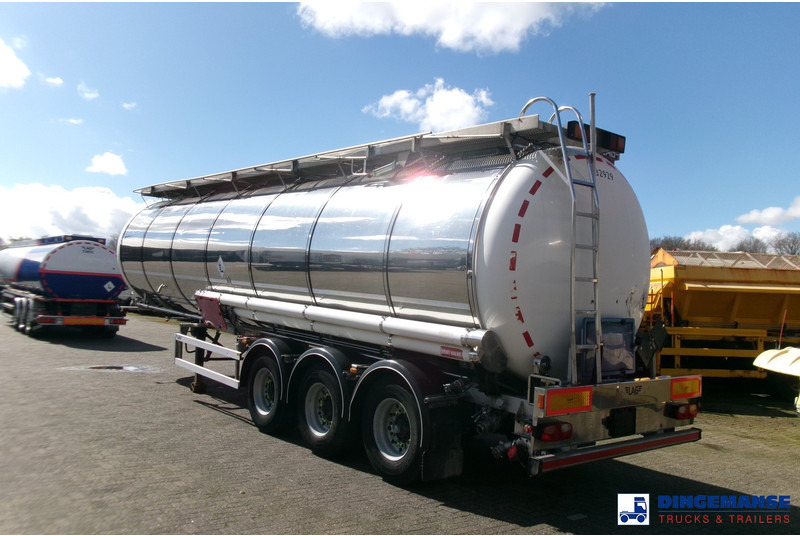 LAG Chemical tank inox 37.5 m3 / 1 comp + pump - Poluprikolica cisterna: slika 3 LAG Chemical tank inox 37.5 m3 / 1 comp + pump - Poluprikolica cisterna: slika 3