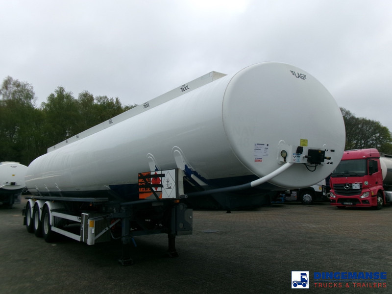 LAG Fuel tank alu 44.4 m3 / 6 comp + pump - Poluprikolica cisterna: slika 2 LAG Fuel tank alu 44.4 m3 / 6 comp + pump - Poluprikolica cisterna: slika 2