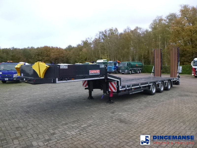 Langendorf 3-axle semi-lowbed trailer 48T ext. 13.5 m + ramps - Niska poluprikolica za prevoz: slika 1 Langendorf 3-axle semi-lowbed trailer 48T ext. 13.5 m + ramps - Niska poluprikolica za prevoz: slika 1