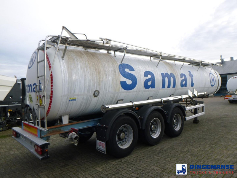 MAISONNEUVE Chemical ACID tank inox L4BH 22.4 m3 / 1 comp (caustic soda) - Poluprikolica cisterna: slika 4 MAISONNEUVE Chemical ACID tank inox L4BH 22.4 m3 / 1 comp (caustic soda) - Poluprikolica cisterna: slika 4