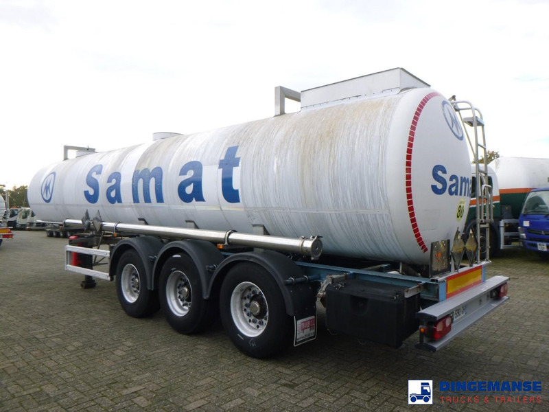 MAISONNEUVE Chemical ACID tank inox L4BH 22.4 m3 / 1 comp (caustic soda) - Poluprikolica cisterna: slika 3 MAISONNEUVE Chemical ACID tank inox L4BH 22.4 m3 / 1 comp (caustic soda) - Poluprikolica cisterna: slika 3