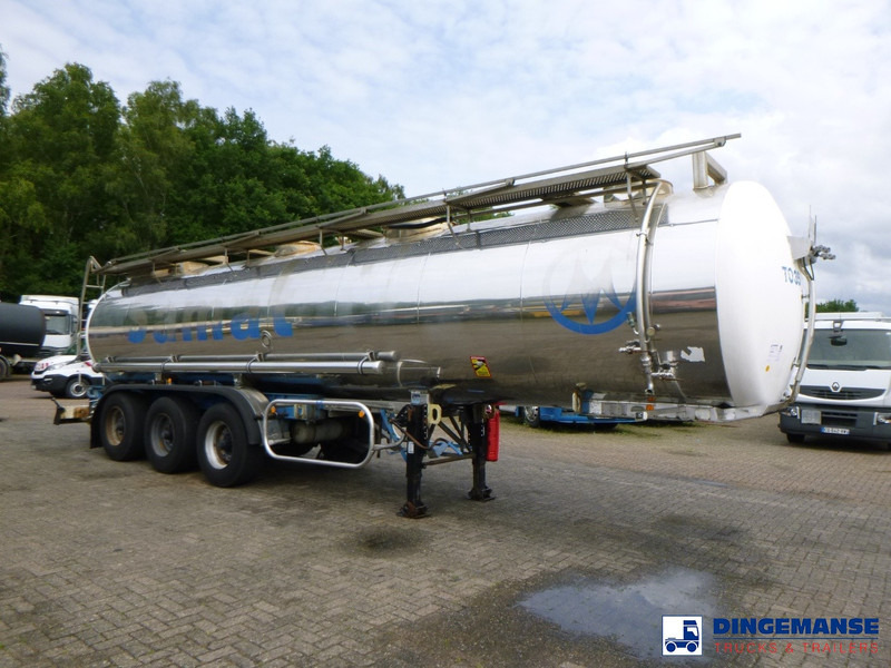 MAISONNEUVE Chemical tank inox 26 m3 / 1 comp - Poluprikolica cisterna: slika 2 MAISONNEUVE Chemical tank inox 26 m3 / 1 comp - Poluprikolica cisterna: slika 2