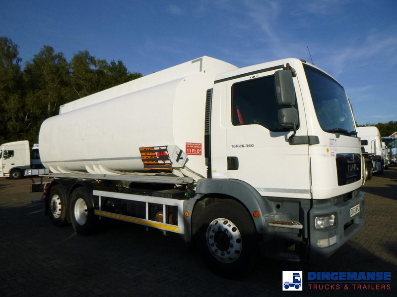 MAN TGM 26.340 6X2 RHD fuel tank 21 m3 / 5 comp - Kamion cisterna: slika 2 MAN TGM 26.340 6X2 RHD fuel tank 21 m3 / 5 comp - Kamion cisterna: slika 2