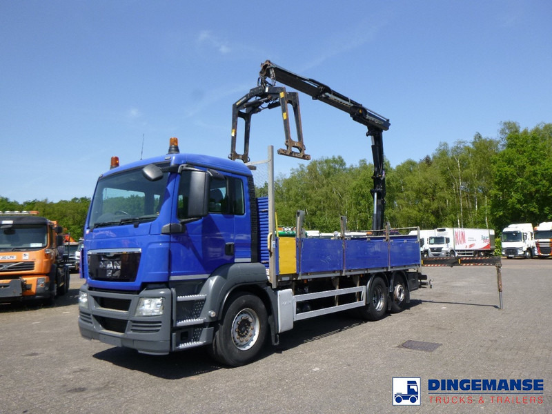 MAN TGS 26.360 6X2 RHD + HMF 1420-K2 + grapple - Kamion sa dizalicom: slika 1 MAN TGS 26.360 6X2 RHD + HMF 1420-K2 + grapple - Kamion sa dizalicom: slika 1