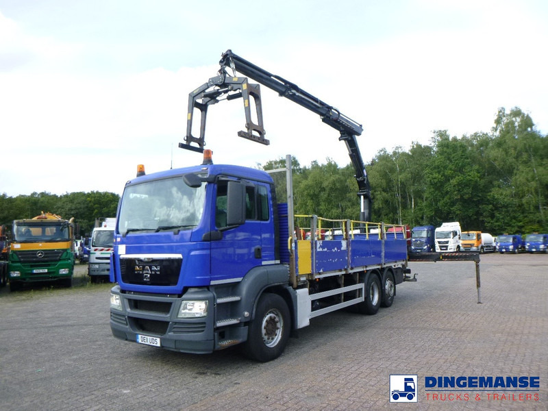 MAN TGS 26.360 6x2 RHD + HMF 1420 K2 - Kamion sa dizalicom: slika 1 MAN TGS 26.360 6x2 RHD + HMF 1420 K2 - Kamion sa dizalicom: slika 1