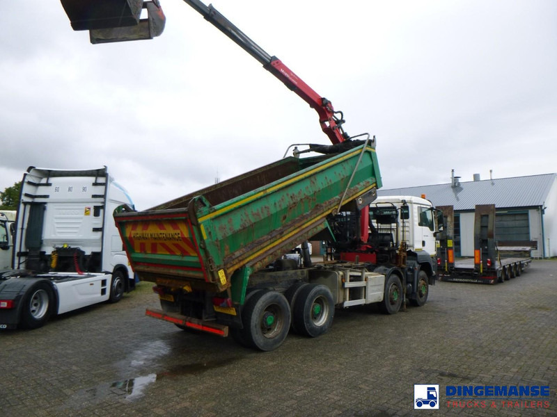 MAN TGS 35.400 8X4 RHD tipper + Palfinger Epsilon M125L - Kamion sa dizalicom: slika 4 MAN TGS 35.400 8X4 RHD tipper + Palfinger Epsilon M125L - Kamion sa dizalicom: slika 4