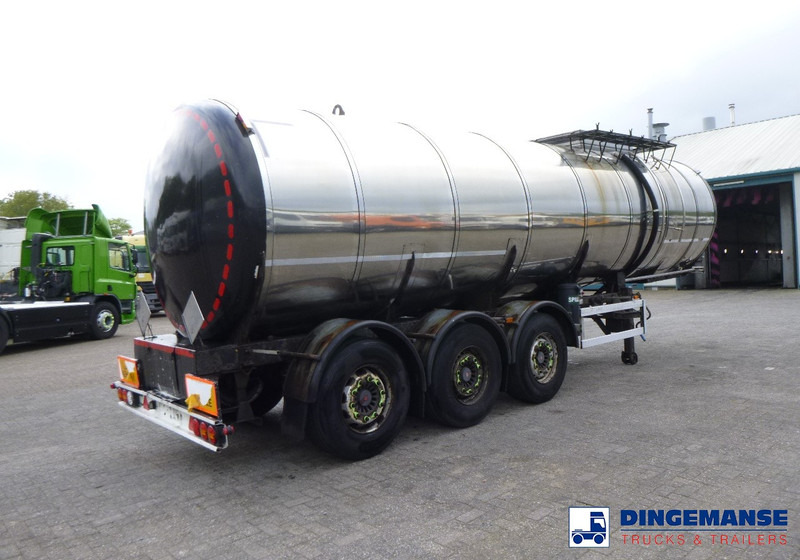 METALOVOUGA Bitumen tank inox 32 m3 / 1 comp + pump - Poluprikolica cisterna: slika 4 METALOVOUGA Bitumen tank inox 32 m3 / 1 comp + pump - Poluprikolica cisterna: slika 4