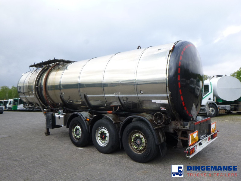 METALOVOUGA Bitumen tank inox 32 m3 / 1 comp + pump - Poluprikolica cisterna: slika 3 METALOVOUGA Bitumen tank inox 32 m3 / 1 comp + pump - Poluprikolica cisterna: slika 3