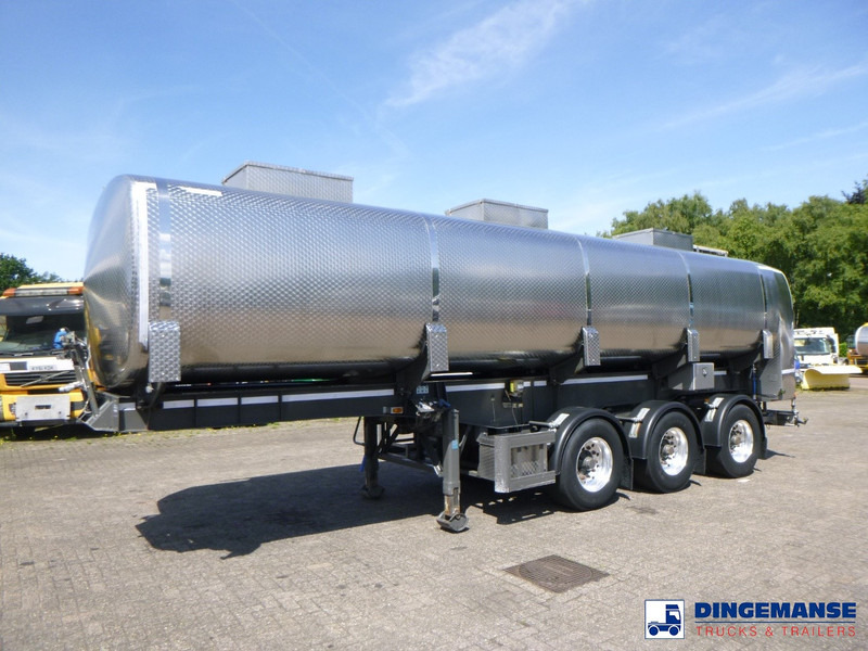 Mafa Food (milk) tank inox 29 m3 / 3 comp + pump - Prikolica cisterna: slika 1 Mafa Food (milk) tank inox 29 m3 / 3 comp + pump - Prikolica cisterna: slika 1