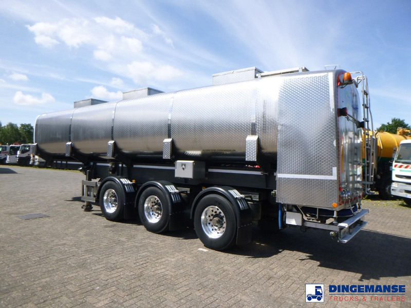 Mafa Food (milk) tank inox 29 m3 / 3 comp + pump - Prikolica cisterna: slika 3 Mafa Food (milk) tank inox 29 m3 / 3 comp + pump - Prikolica cisterna: slika 3