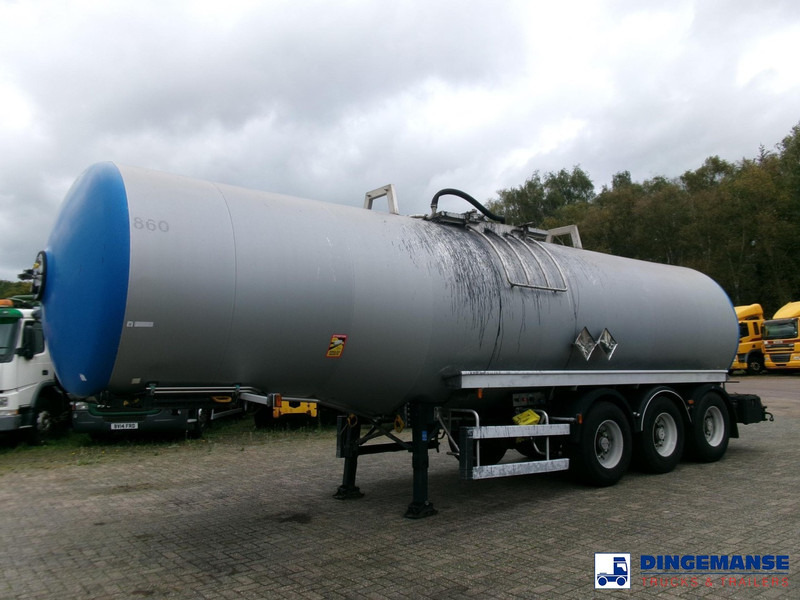 Magyar Bitumen tank inox 32 m3 / 1 comp - Poluprikolica cisterna: slika 1 Magyar Bitumen tank inox 32 m3 / 1 comp - Poluprikolica cisterna: slika 1