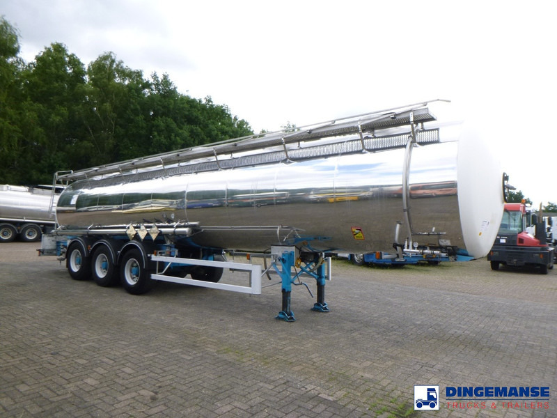 Magyar Chemical tank inox 33 m3 / 1 comp - Poluprikolica cisterna: slika 2 Magyar Chemical tank inox 33 m3 / 1 comp - Poluprikolica cisterna: slika 2