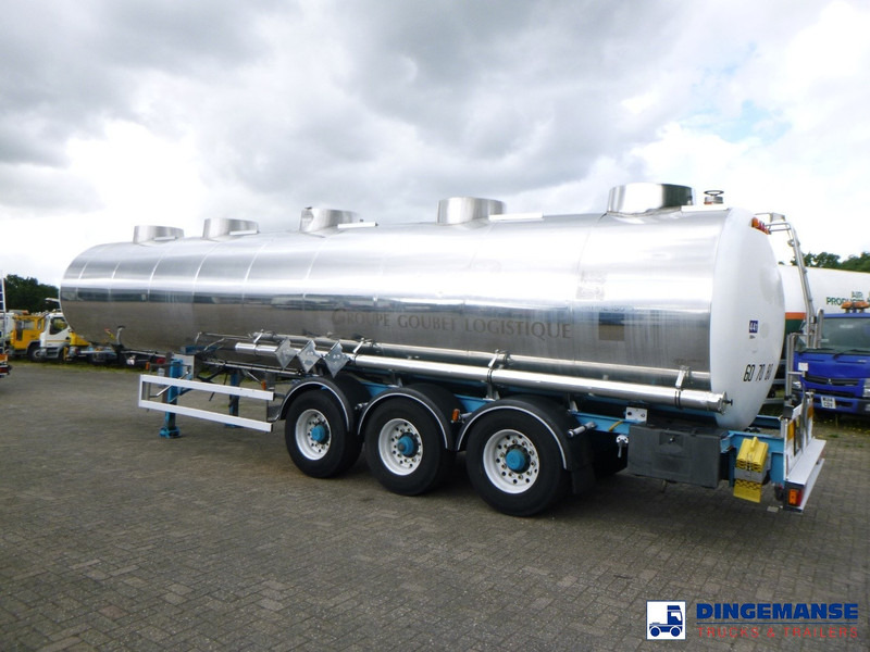 Magyar Chemical tank inox 33 m3 / 1 comp - Poluprikolica cisterna: slika 3 Magyar Chemical tank inox 33 m3 / 1 comp - Poluprikolica cisterna: slika 3
