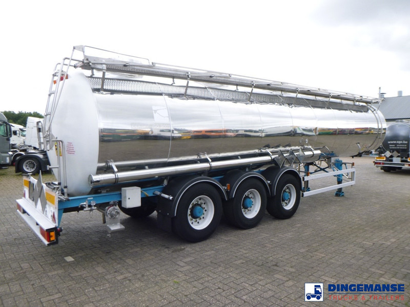 Magyar Chemical tank inox 33 m3 / 1 comp - Poluprikolica cisterna: slika 4 Magyar Chemical tank inox 33 m3 / 1 comp - Poluprikolica cisterna: slika 4