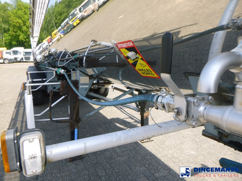 Poluprikolica cisterna Magyar Chemical tank inox L4BH 22.2 m3 / 1 comp: slika 10