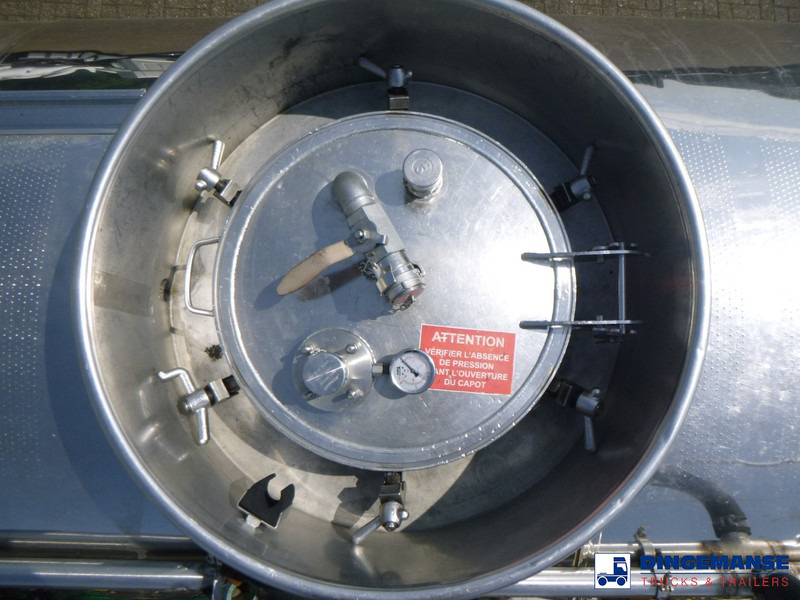 Poluprikolica cisterna Magyar Chemical tank inox L4BH 22.2 m3 / 1 comp: slika 18
