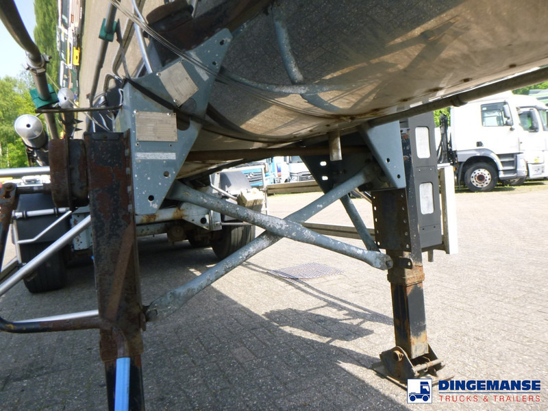 Poluprikolica cisterna Magyar Chemical tank inox L4BH 22.2 m3 / 1 comp: slika 9