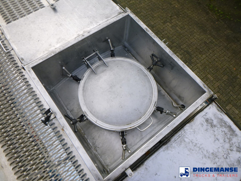 Poluprikolica cisterna Magyar Chemical tank inox L4BH 32.8 m3 / 1 comp: slika 17