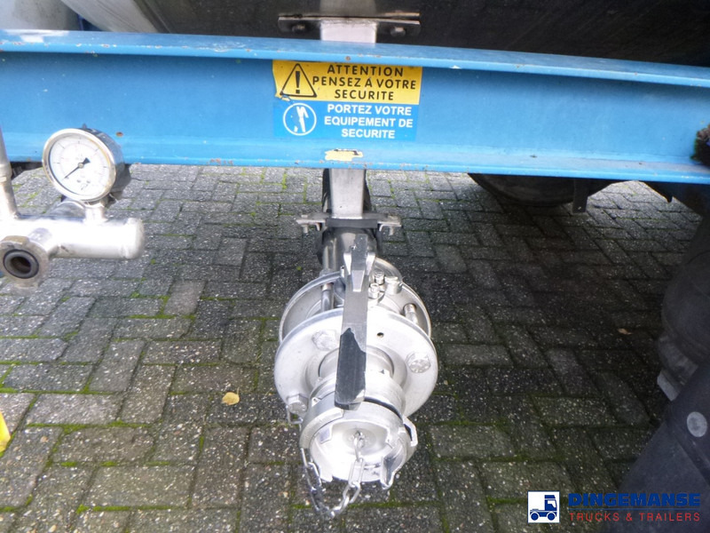 Poluprikolica cisterna Magyar Chemical tank inox L4BH 32.8 m3 / 1 comp: slika 10