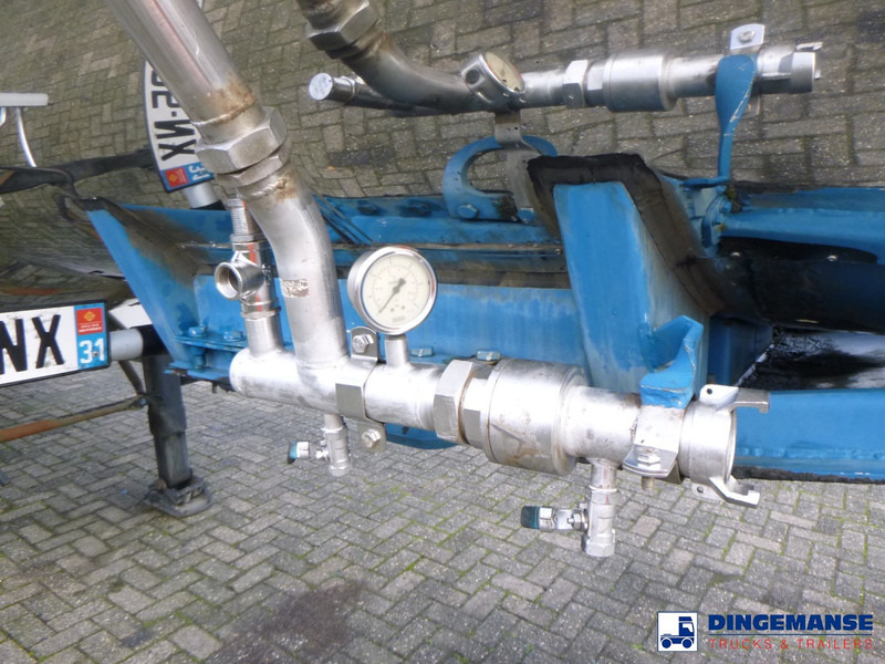 Poluprikolica cisterna Magyar Chemical tank inox L4BH 32.8 m3 / 1 comp: slika 11