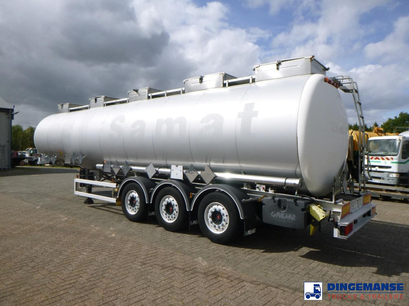 Magyar Chemical tank inox L4BH 37.5 m3 / 4 comp ADR 26-03-2026 - Poluprikolica cisterna: slika 3 Magyar Chemical tank inox L4BH 37.5 m3 / 4 comp ADR 26-03-2026 - Poluprikolica cisterna: slika 3