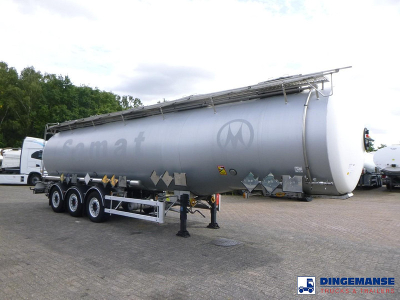 Magyar Chemical tank inox L4BH 37.5 m3 / 4 comp ADR 26-03-2026 - Poluprikolica cisterna: slika 2 Magyar Chemical tank inox L4BH 37.5 m3 / 4 comp ADR 26-03-2026 - Poluprikolica cisterna: slika 2