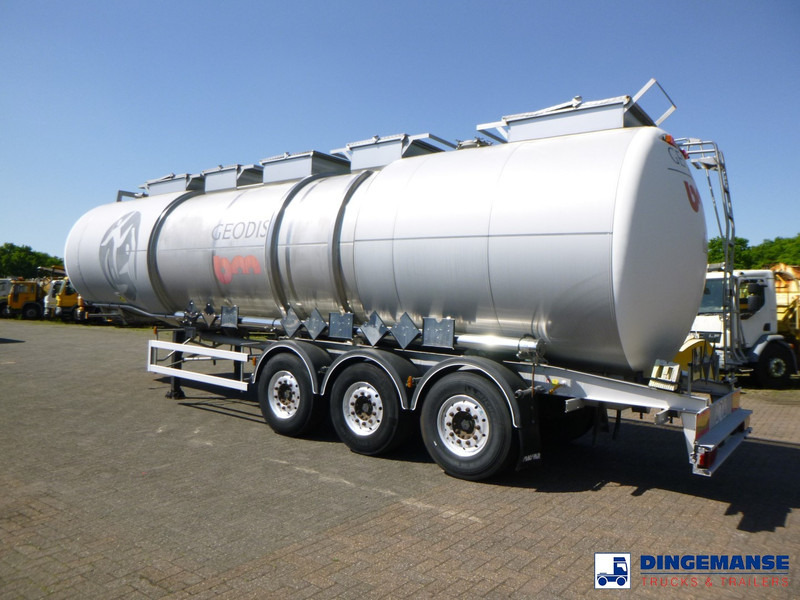 Magyar Chemical tank inox L4BH 44.5 m3 / 3 comp - Prikolica cisterna: slika 3 Magyar Chemical tank inox L4BH 44.5 m3 / 3 comp - Prikolica cisterna: slika 3