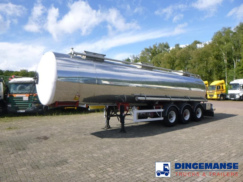 Magyar Food tank inox 25 m3 / 1 comp + pump - Poluprikolica cisterna: slika 1 Magyar Food tank inox 25 m3 / 1 comp + pump - Poluprikolica cisterna: slika 1