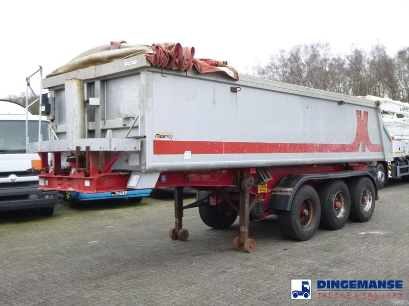 Meierling Tipper trailer alu 21 m3 + tarpaulin - Poluprikolica istovarivača: slika 1 Meierling Tipper trailer alu 21 m3 + tarpaulin - Poluprikolica istovarivača: slika 1