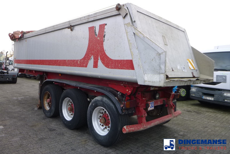 Meierling Tipper trailer alu 21 m3 + tarpaulin - Dostavno vozilo istovarivač: slika 4 Meierling Tipper trailer alu 21 m3 + tarpaulin - Dostavno vozilo istovarivač: slika 4