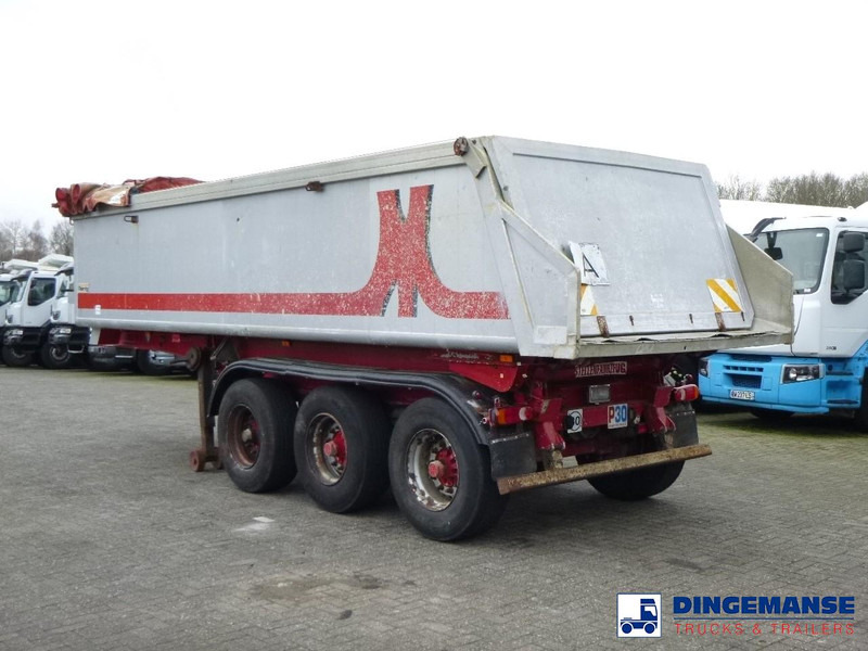 Meierling Tipper trailer alu 21 m3 + tarpaulin - Poluprikolica istovarivača: slika 4 Meierling Tipper trailer alu 21 m3 + tarpaulin - Poluprikolica istovarivača: slika 4