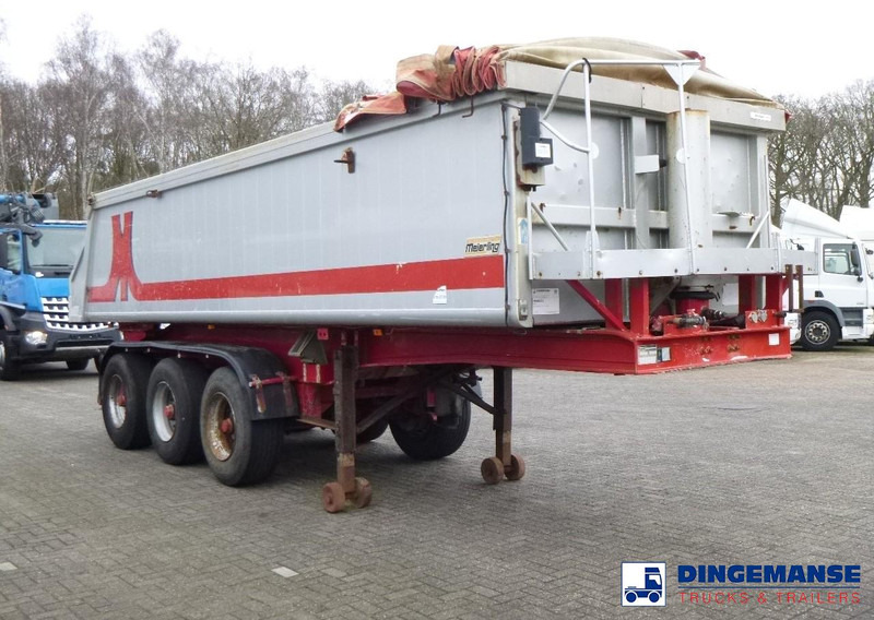 Meierling Tipper trailer alu 21 m3 + tarpaulin - Poluprikolica istovarivača: slika 2 Meierling Tipper trailer alu 21 m3 + tarpaulin - Poluprikolica istovarivača: slika 2