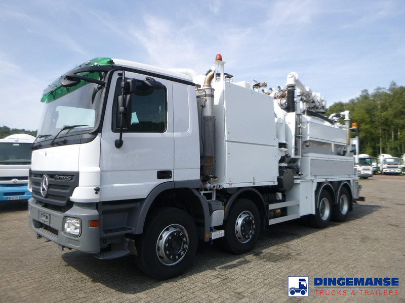 Mercedes-Benz Actros 3241 8x4 RHD Huwer vacuum tank / hydrocureur 15 m3 - Vakuumska cisterna: slika 1 Mercedes-Benz Actros 3241 8x4 RHD Huwer vacuum tank / hydrocureur 15 m3 - Vakuumska cisterna: slika 1