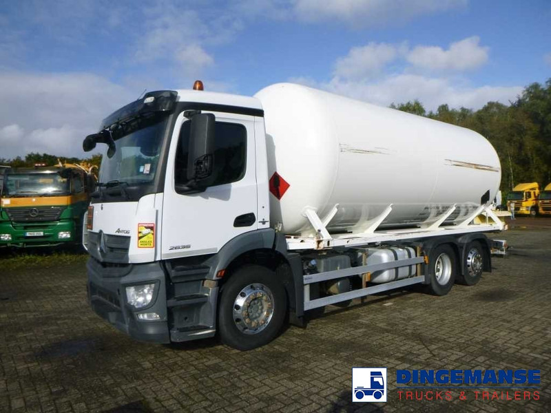 Mercedes-Benz Antos 2635 6x2 gas tank 28 m3 - Kamion cisterna: slika 1 Mercedes-Benz Antos 2635 6x2 gas tank 28 m3 - Kamion cisterna: slika 1