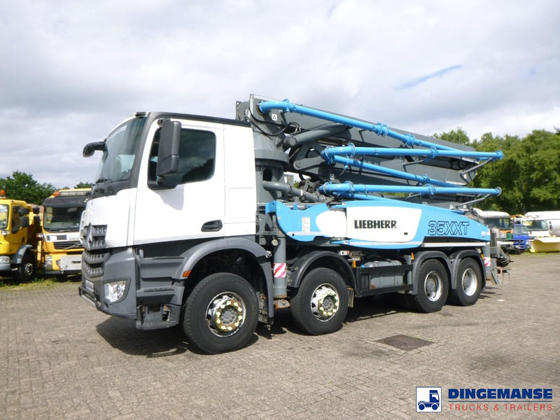 Mercedes-Benz Arocs 8x4 Liebherr 35 XXT concrete pump 35 m - Auto pumpa za beton: slika 1 Mercedes-Benz Arocs 8x4 Liebherr 35 XXT concrete pump 35 m - Auto pumpa za beton: slika 1