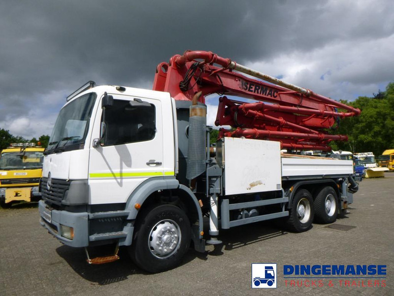 Mercedes-Benz Atego 6x4 Sermac SCL120 concrete pump - Auto pumpa za beton: slika 1 Mercedes-Benz Atego 6x4 Sermac SCL120 concrete pump - Auto pumpa za beton: slika 1