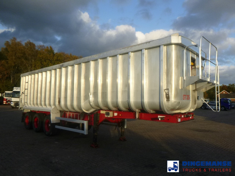 Montracon Tipper trailer alu 53.6 m3 + tarpaulin - Dostavno vozilo istovarivač: slika 2 Montracon Tipper trailer alu 53.6 m3 + tarpaulin - Dostavno vozilo istovarivač: slika 2