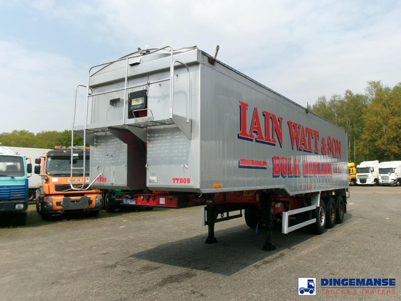 Montracon Tipper trailer alu 55 m3 + tarpaulin - Poluprikolica istovarivača: slika 1 Montracon Tipper trailer alu 55 m3 + tarpaulin - Poluprikolica istovarivača: slika 1