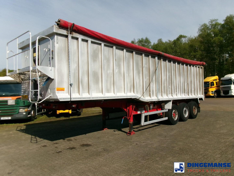 Montracon Tipper trailer alu 55 m3 + tarpaulin - Poluprikolica istovarivača: slika 1 Montracon Tipper trailer alu 55 m3 + tarpaulin - Poluprikolica istovarivača: slika 1