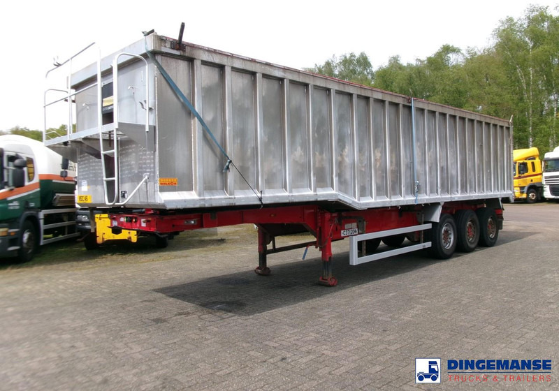 Montracon Tipper trailer alu 55 m3 + tarpaulin - Poluprikolica istovarivača: slika 1 Montracon Tipper trailer alu 55 m3 + tarpaulin - Poluprikolica istovarivača: slika 1