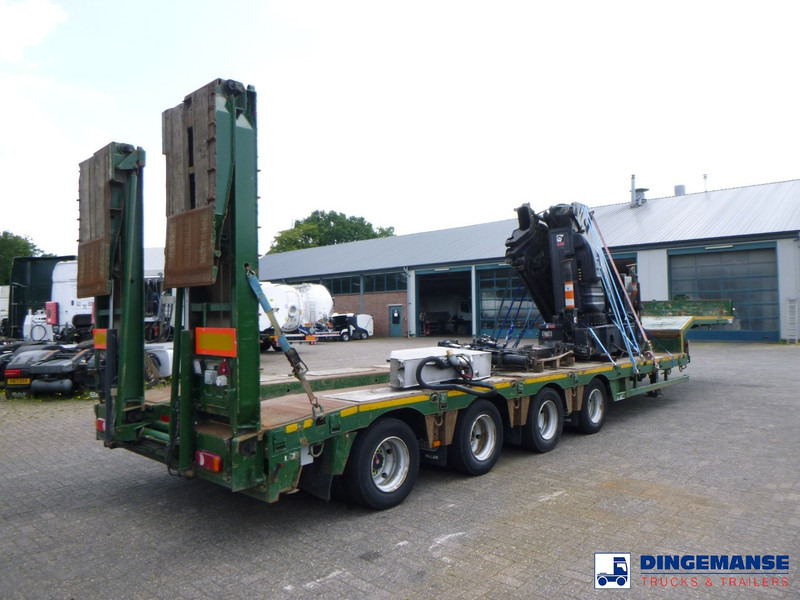 Nooteboom 4-axle lowbed trailer 73t OSD-73 - Niska poluprikolica za prevoz: slika 4 Nooteboom 4-axle lowbed trailer 73t OSD-73 - Niska poluprikolica za prevoz: slika 4