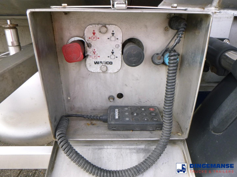 Poluprikolica cisterna Parcisa Chemical tank inox L4BH 37.5 / 1 comp: slika 15