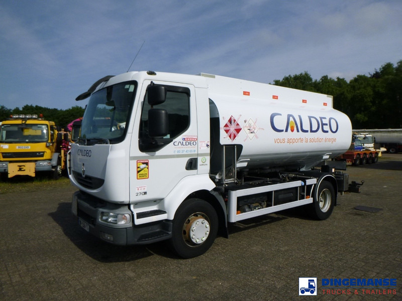 Renault Midlum 270 dxi 4x2 fuel tank 11.4 m3 / 4 comp - Kamion cisterna: slika 1 Renault Midlum 270 dxi 4x2 fuel tank 11.4 m3 / 4 comp - Kamion cisterna: slika 1